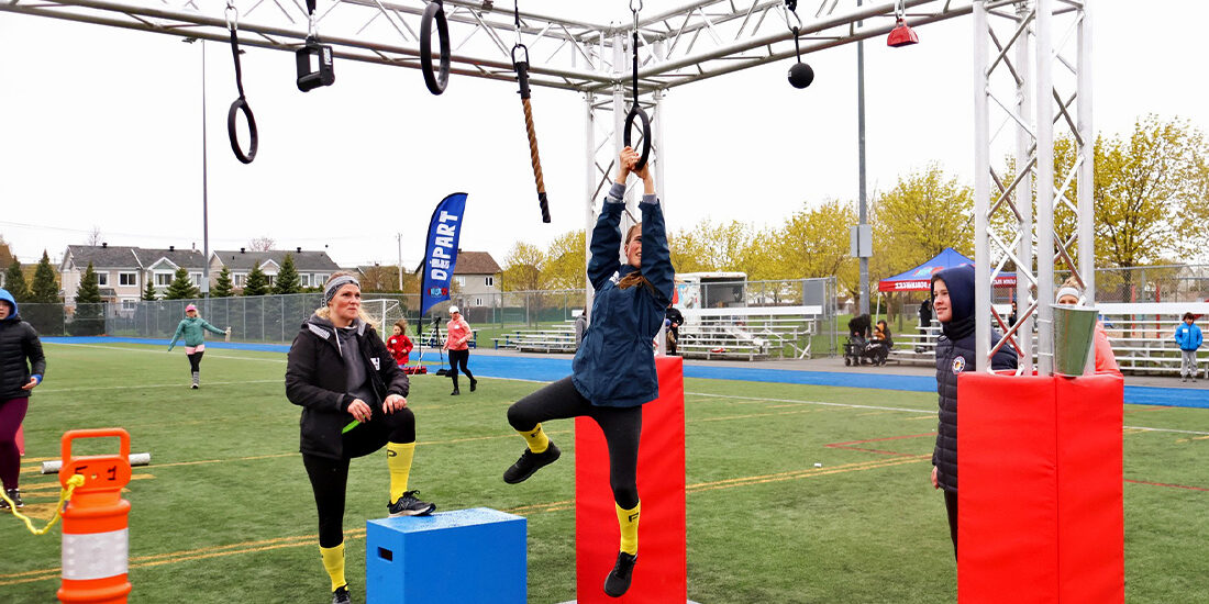 Parcours "Ninja Warrior" pour course à obstacles | 123 Ninja Go | Parcours d'obstacles mobiles | Écoles • Camps • Festivals | SpartanFit