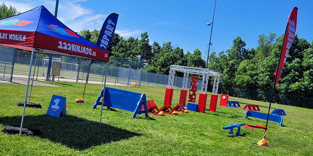 Parcours court | 123 Ninja Go | Parcours d'obstacles mobiles | Écoles • Camps • Festivals | SpartanFit