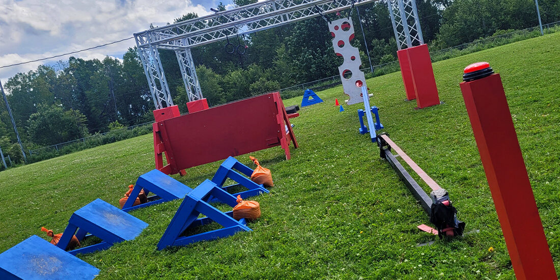 Parcours court | 123 Ninja Go | Parcours d'obstacles mobiles | Écoles • Camps • Festivals | SpartanFit