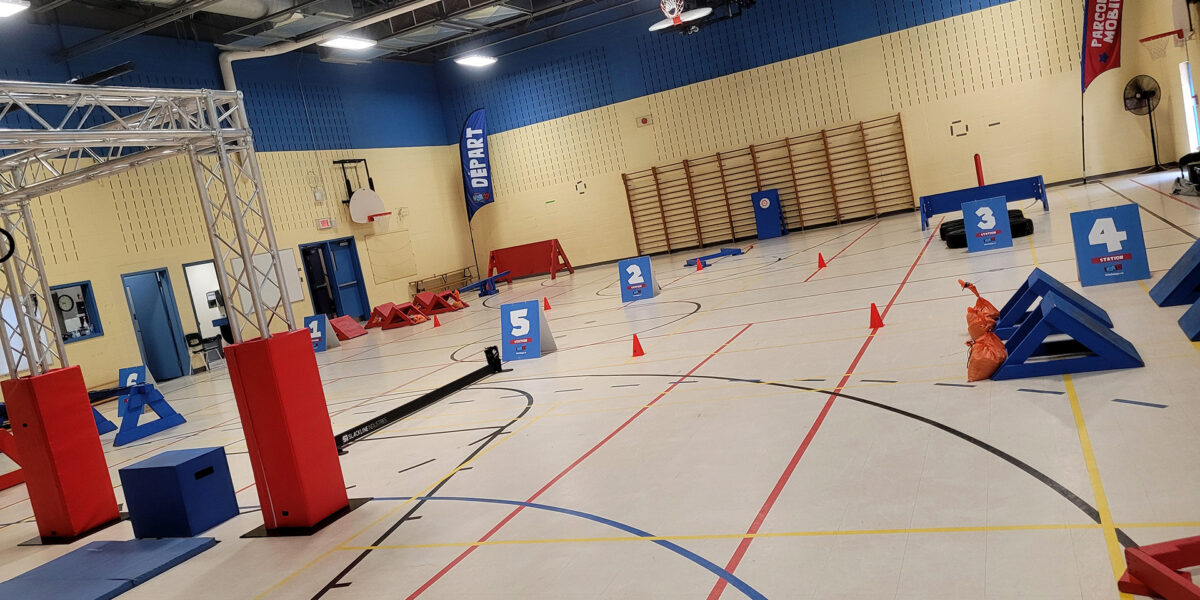 Parcours d'obstacles mobile | Intérieur et extérieur | SpartanFit • Sainte-Julie | École et camps de jours