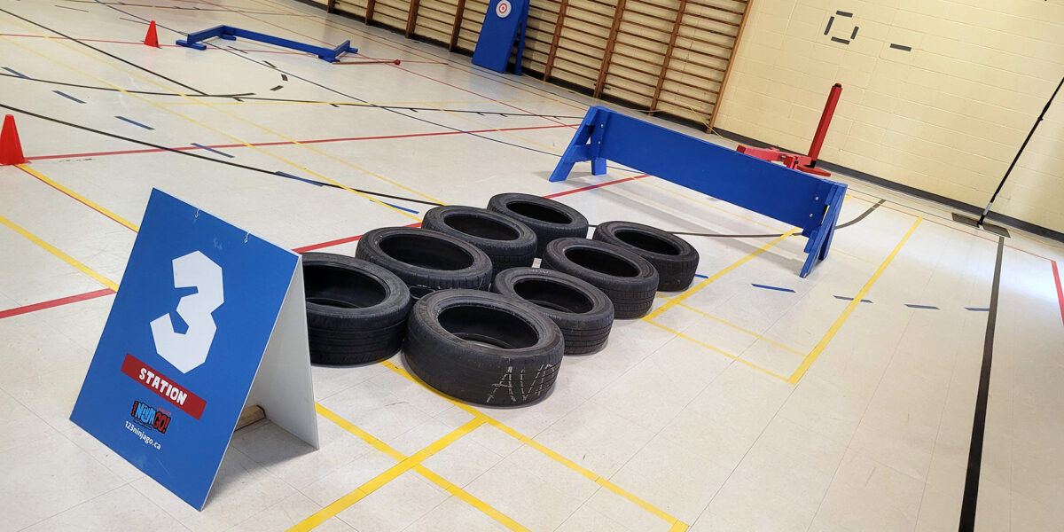 Parcours d'obstacles mobile | Intérieur et extérieur | SpartanFit • Sainte-Julie | École et camps de jours