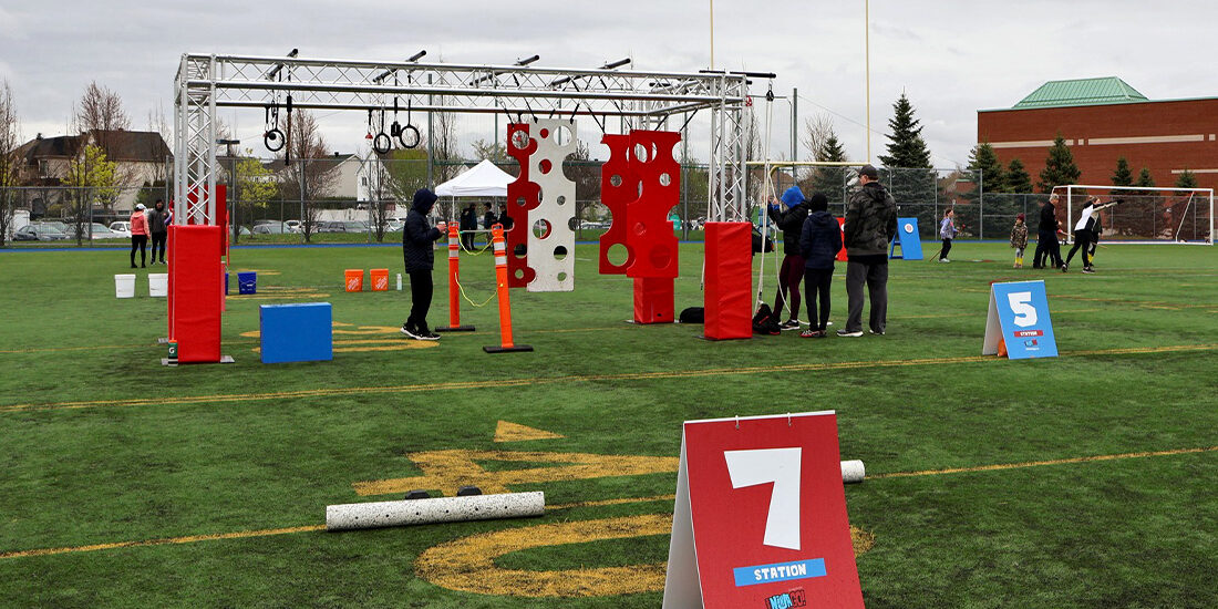 Parcours "Ninja Warrior" pour course à obstacles | 123 Ninja Go | Parcours d'obstacles mobiles | Écoles • Camps • Festivals | SpartanFit