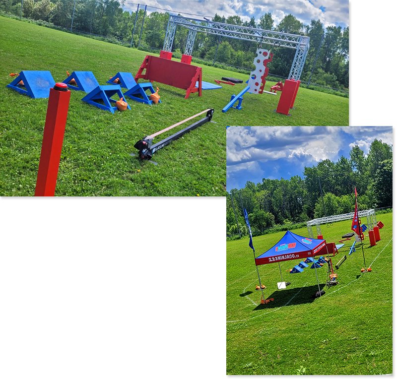 123 Ninja Go | Parcours d'obstacles mobiles | Écoles • Camps • Festivals | SpartanFit