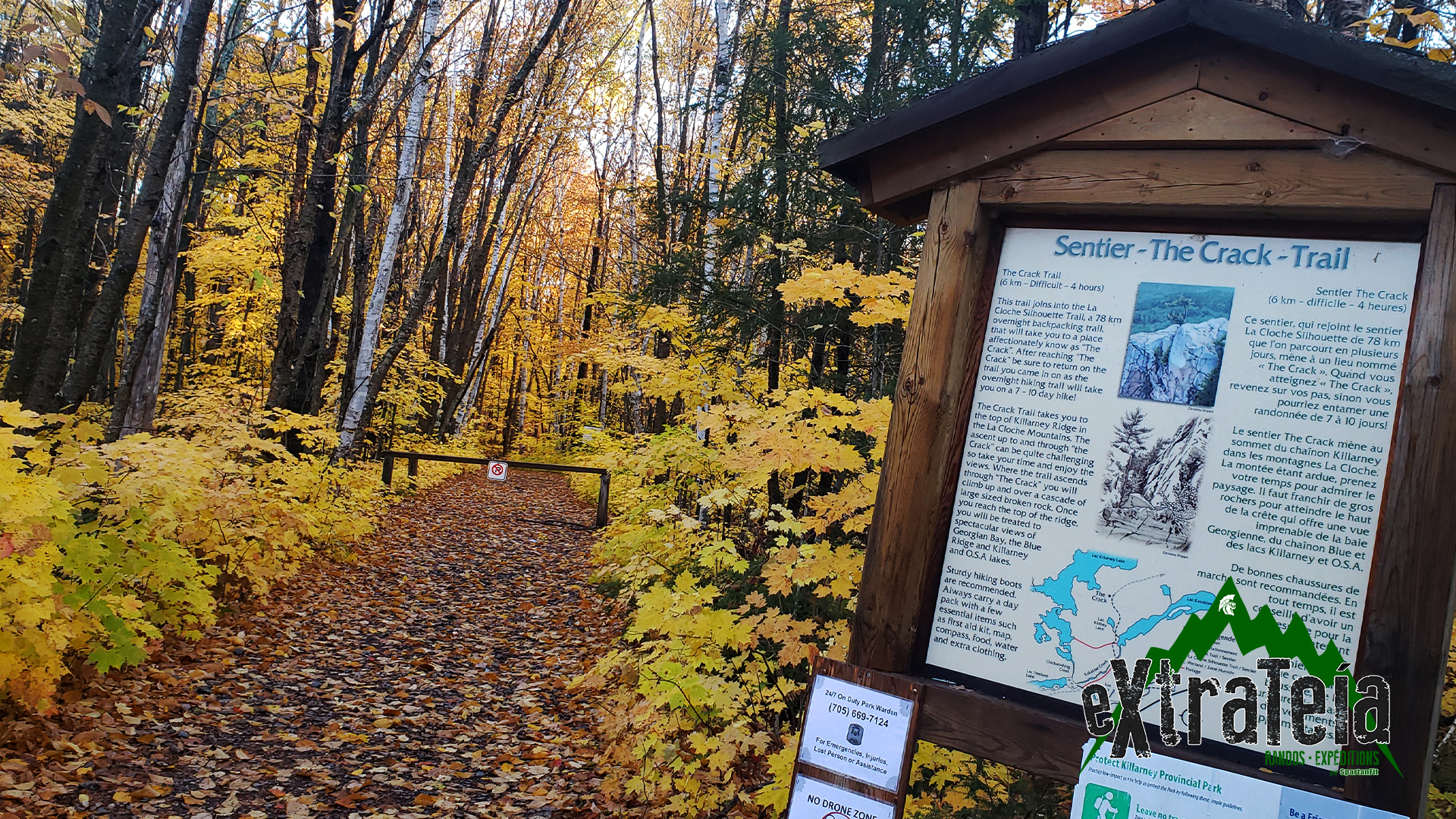 The Crack | Guide de randonnée • Hiking guide | Blogue • Blog | eXtrateia • Ruck Club et randonnée | SpartanFit • Sainte-Julie